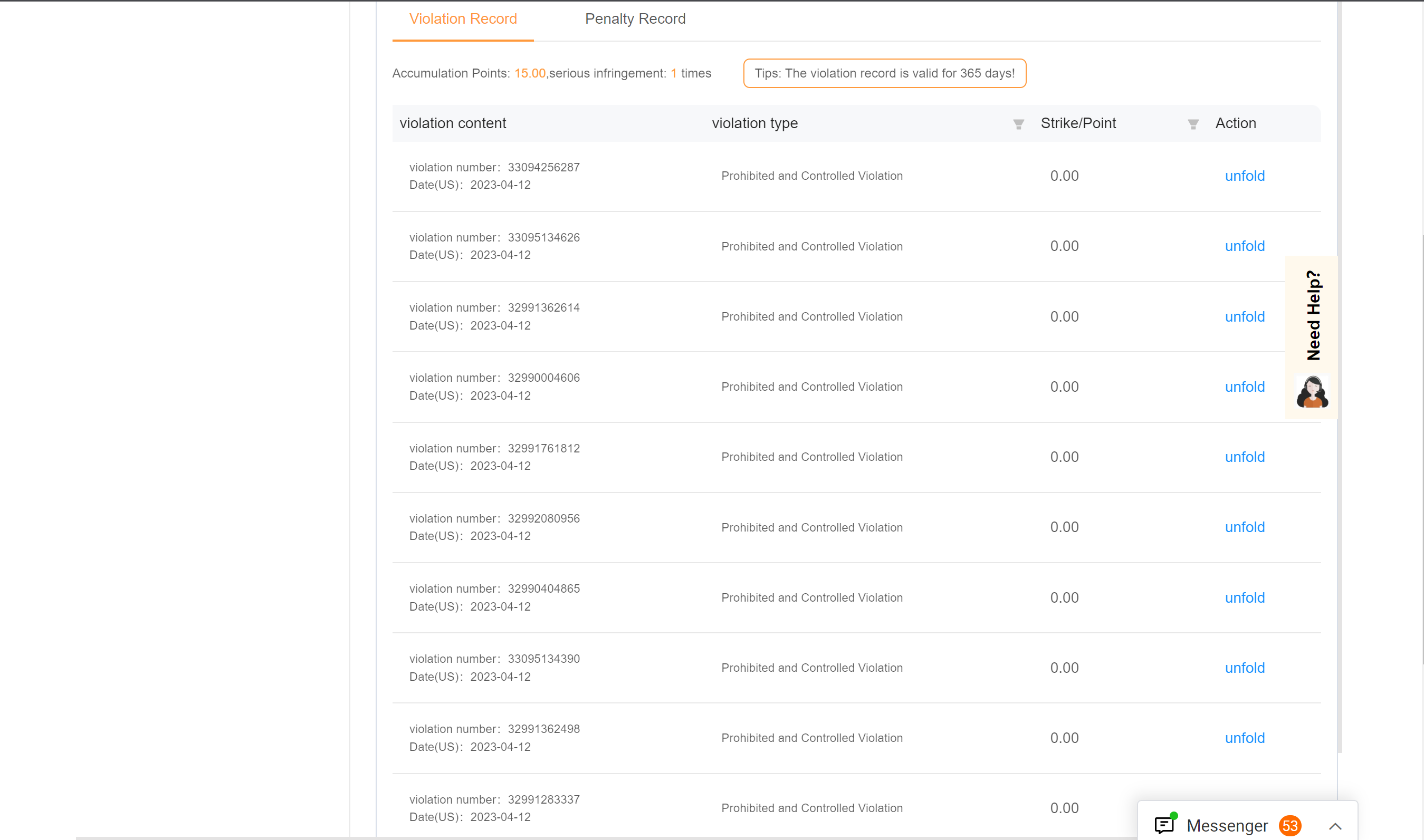 Führungszeugnis Service